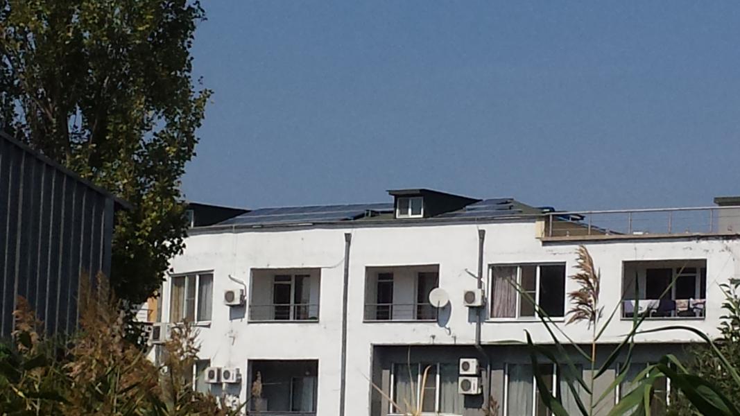 Modules installed on roof-top 