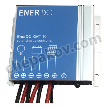 Соларен заряден контролер EnerDC KMT 10 (12V / 24V-10A)