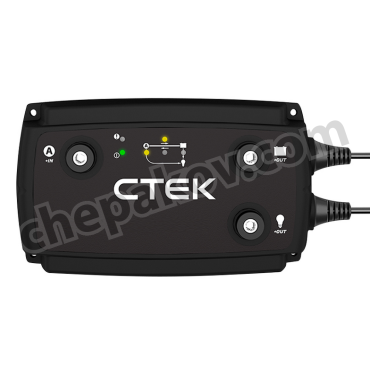 DC зарядно за заряд на втори (сервизен) акумулатор Ctek 120A в кемпери, яхти, коли