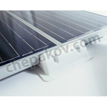 Свързващ профил за соларни панели, дължина 24см, комплект от 2 броя, ABS
