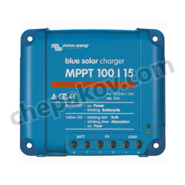 Соларен заряден контролер Victron Blue Solar MPPT 100/15
