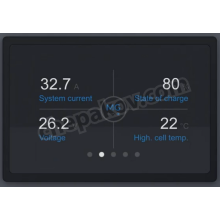 Сензорен екран за наблюдение и настройка на литиеви акумулаторни системи MG Energy Monitor