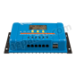 Соларен заряден контролер BlueSolar PWM-LCD&USB 12/24V-20A - за два акумулатора 