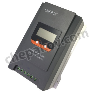 EnerDC MPPT solar charge controller 150V - 40A with display