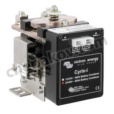 Cyrix-i 24/48V-400A intelligent battery combiner Victron