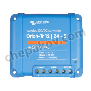 Orion-Tr 24/24-120W Galvanically isolated DC-DC converter Victron