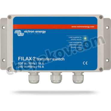 Filax the ultra-fast transfer switch  230V/50Hz, 240V/60Hz, 110V/50Hz, 120V/60Hz Victron