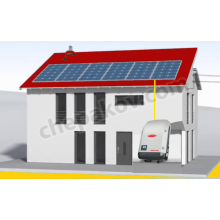 10kWp Solar system for self-consumption and zero feed-in