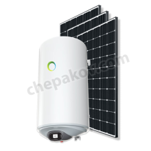 Solar boiler 80l with photovoltaics